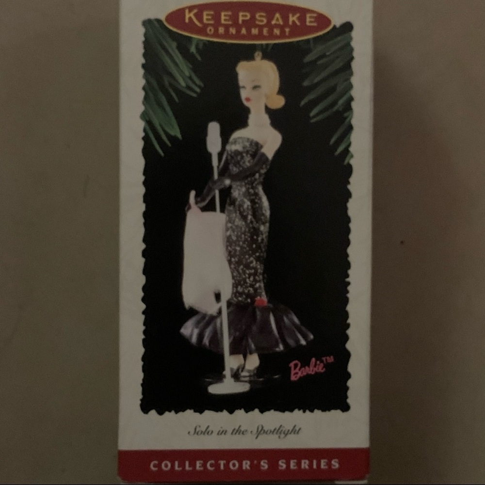 COPY - Hallmark 1995 Collectable Barbie “Solo in the Spotlight” Ornament